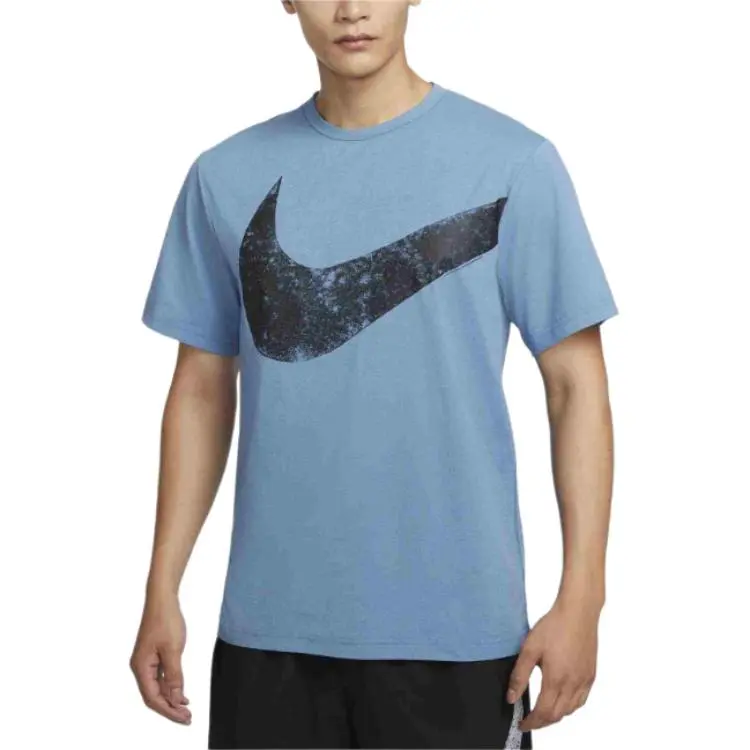 Nike DRI FIT UVHYVERSE T Shirt Men's Aegean Sea Storm Blue
