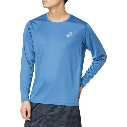 Asics T Shirt Men's Medium Blue