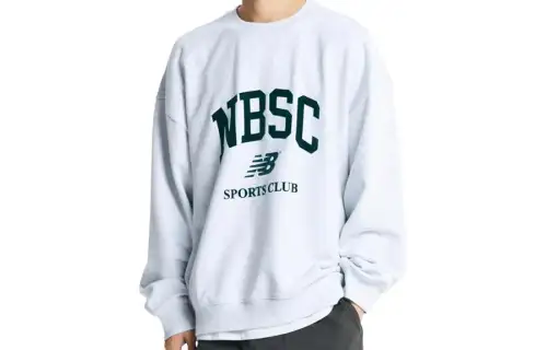 New Balance Sweatshirt Men's Light Gray