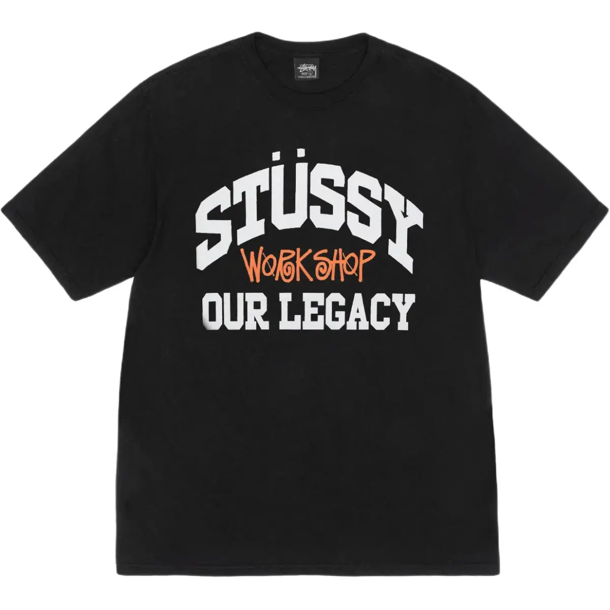 Stussy X Our Legacy Work Shop Collegiate Pigment Dyed Tee