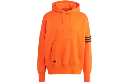 Adidas Originals Neuclassics Sweatshirts Men's Orange Hooded Moderate Regular
