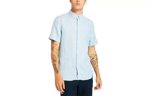 Timberland Shirt Men's Sky Blue