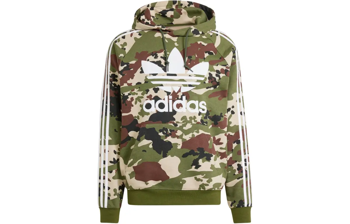 adidas originals Camo Hoodie Green
