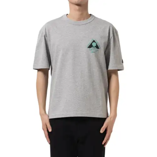 Reebok Atr T Shirts Men's Gray Crew Neck Moderate