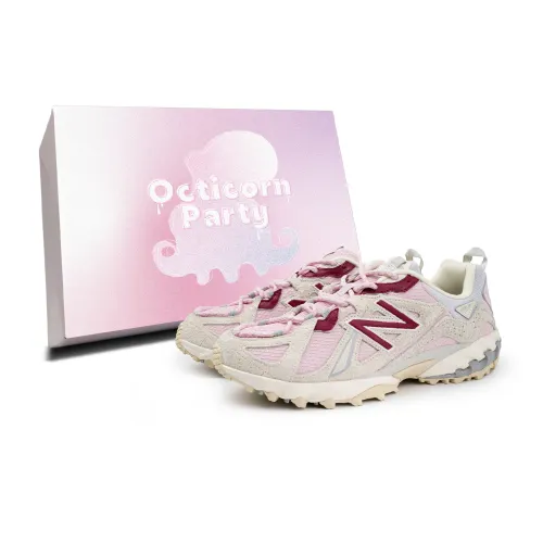 New Balance 610T Octopus Party, Cherry Blossom Pink Rain, Box Included Slip Resistant Abrasion Resistant Low top