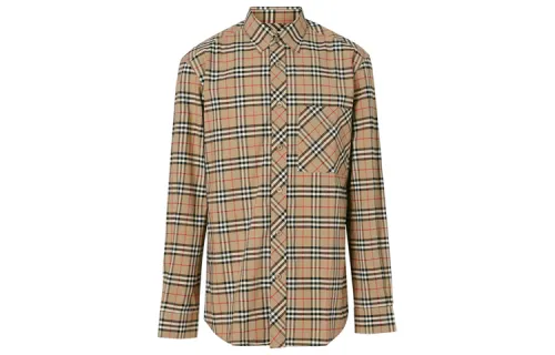 Burberry Shirt Men's Archive Beige