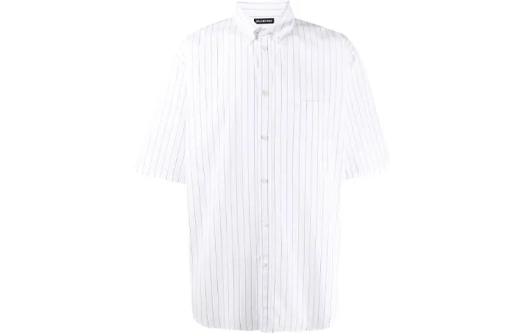 Balenciaga Shirts Men's White Moderate Shirt