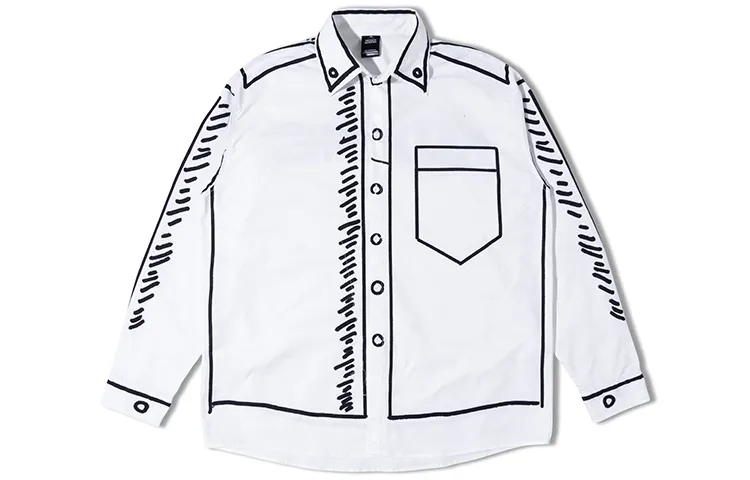 KILLWINNER Shirts Unisex Pointed Collar Moderate Shirt