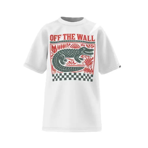 Vans T Shirts Unisex White Crew Neck Moderate
