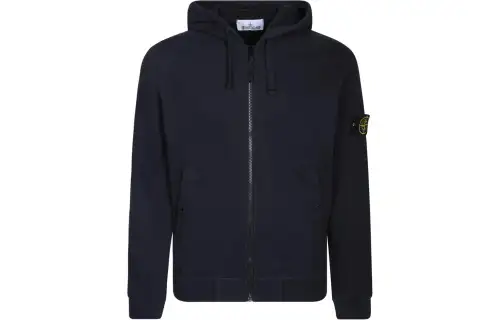 STONE ISLAND Organic-cotton Hoodie