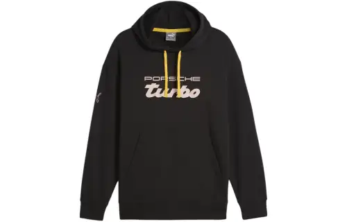 PUMA Sweatshirts Men's Black Hooded Moderate Other