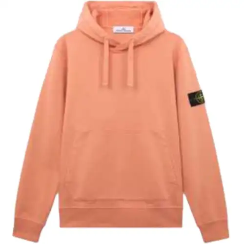 STONE ISLAND Logo Patch Drawstring Hoodie