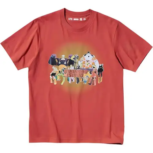 UNIQLO x HAIZEIWANG,LIANMINGKUAN T Shirt Unisex Dark Orange