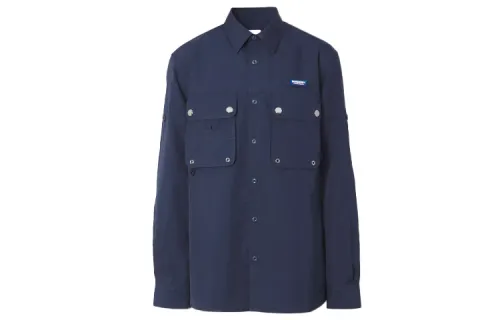 Burberry SS21 Shirt Men's Ink Blue