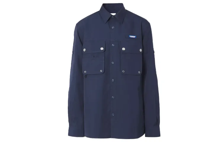 Burberry SS21 Shirt Men's Ink Blue