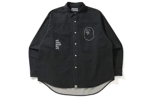 Bape Loose Fit Ripstop Shirt