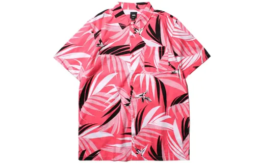 Vans CHECKER FLORAL Shirt Men's Pink