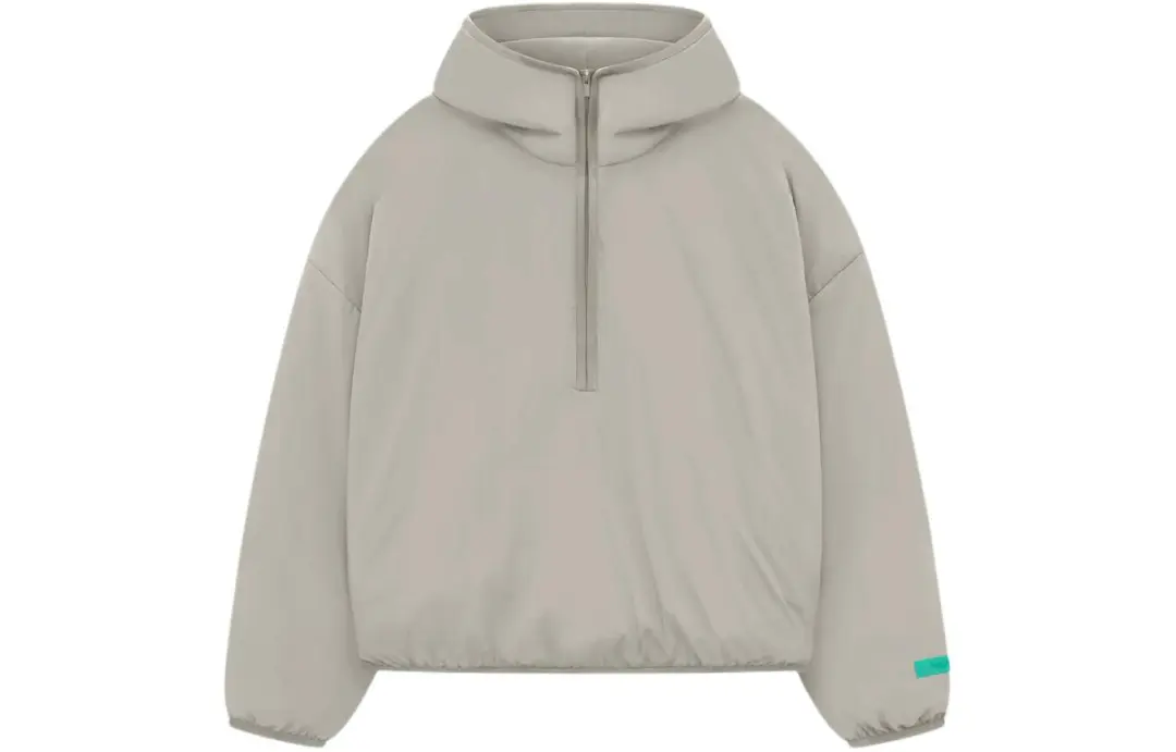 Fear Of God Essentials Nylon Filled Halfzip Hoodie
