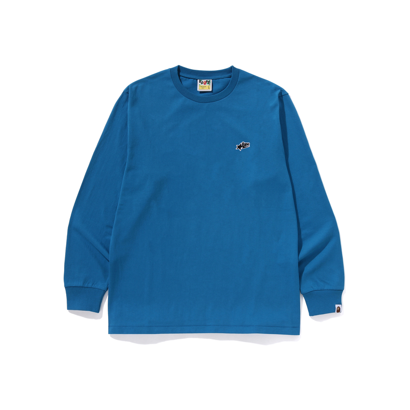 Мужской лонгслив A BATHING APE Star Badge (черный)