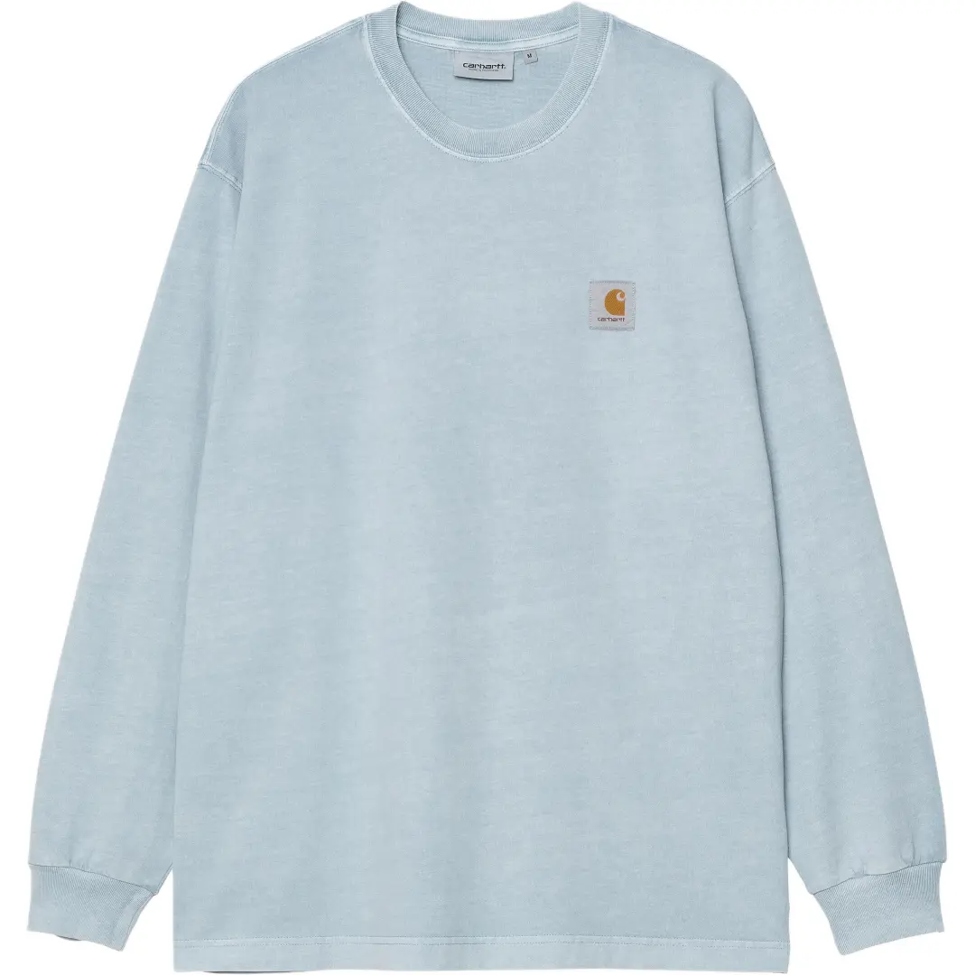 Carhartt WIP L/S Vista FW24 T Shirt T Shirt Men's Light Blue
