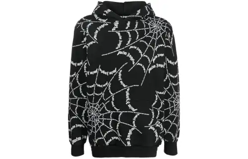PALM ANGELS Spider Web Hoodie