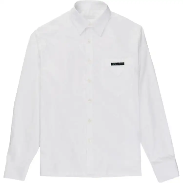 PRADA Shirts Men's White Moderate