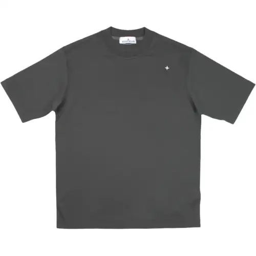 STONE ISLAND T Shirt Men's Lead Gray