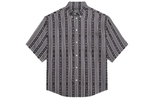 Balenciaga Short Sleeve Large Fit Shirt