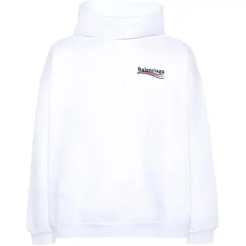 Balenciaga Political Campaign Cotton Hoodie