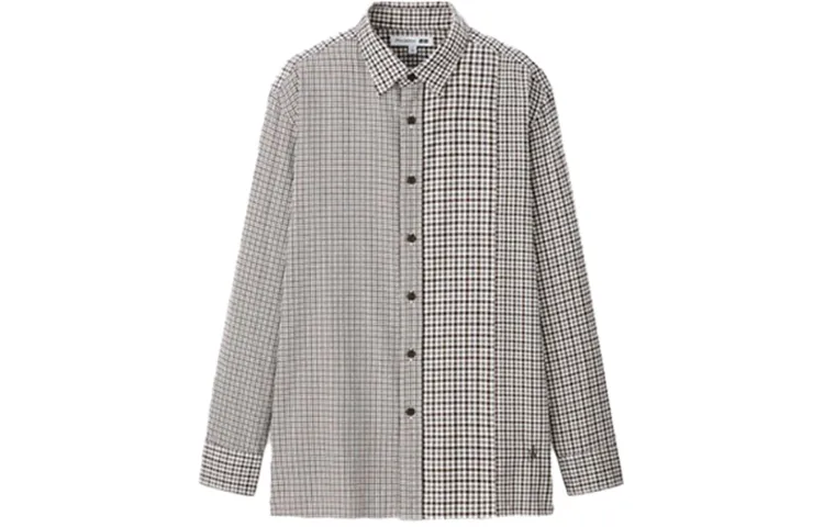 UNIQLO Jw Anderson Co Branded Series Shirts Men's Pointed Collar Moderate Shirt