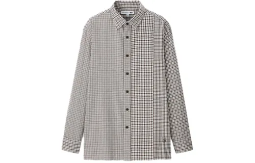 UNIQLO Jw Anderson Co Branded Series Shirts Men's Pointed Collar Moderate Shirt