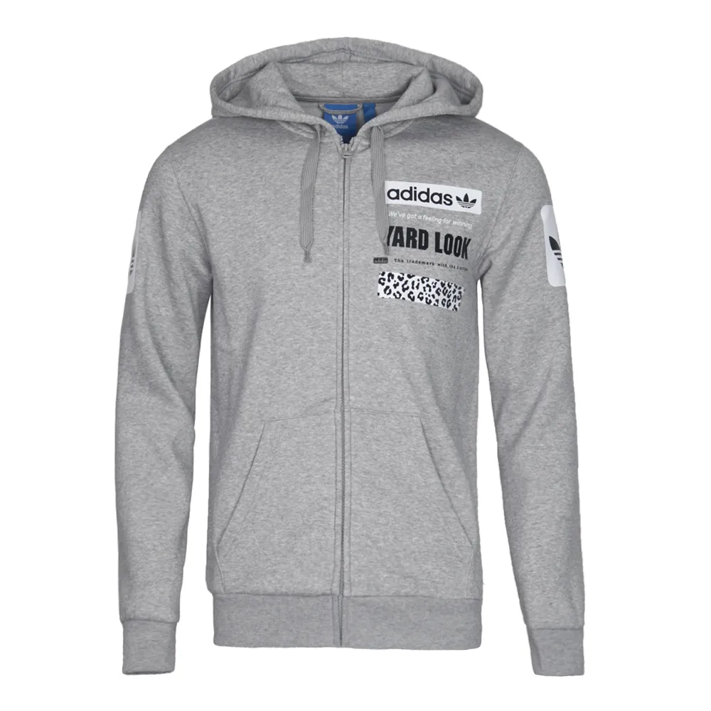 Adidas Originals STREET GRAPH FZ Sweatshirt Men's Gray