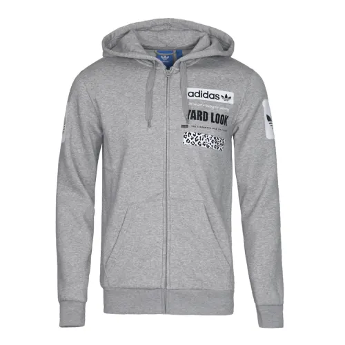 Adidas Originals STREET GRAPH FZ Sweatshirt Men's Gray