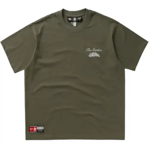 Adidas Originals x FC BAYERN FW24 BASKETBALL GARDEN T Shirt Men's Green