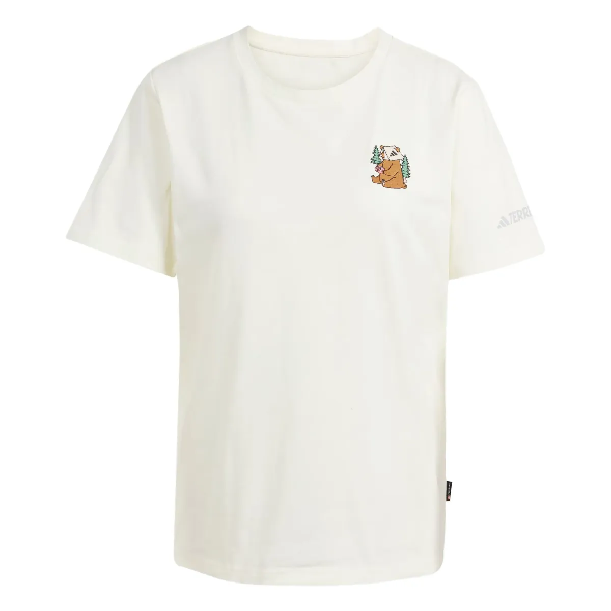 Adidas Terrex POLYGIENE GRAPHIC T Shirt Unisex Ivory White