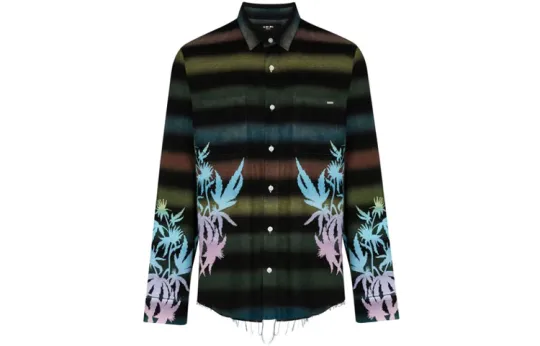 AMIRI Shirts Men's Multicolor Lapel Moderate Other