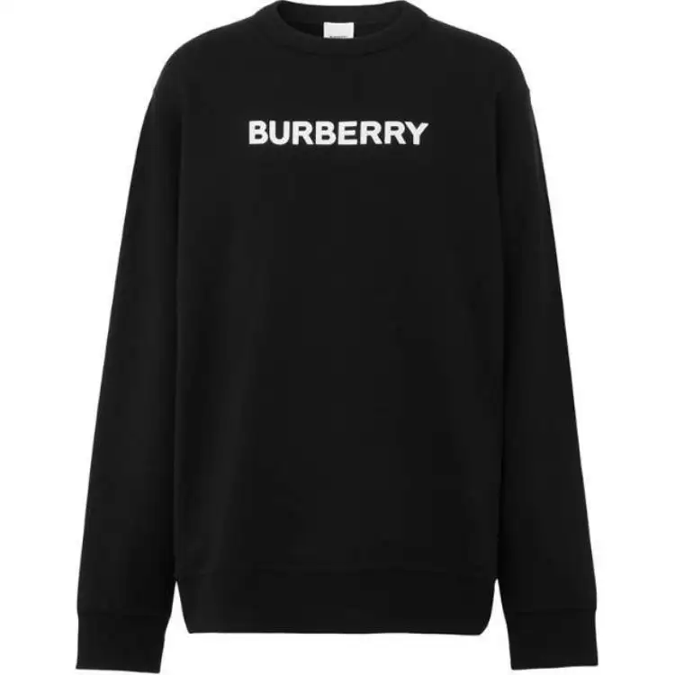 Burberry Logo Print Crewneck Sweatshirt