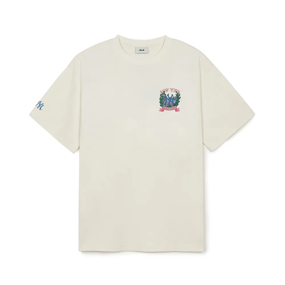 MLB Varsity T Shirt Unisex White