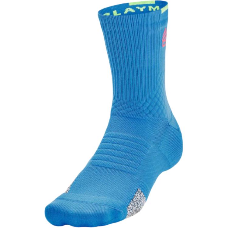 Under Armour Crew Socks Unisex 1 Pack Electric Blue
