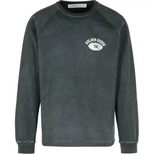 Golden Goose Logo Printed Long Sleeved T-Shirt