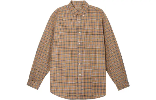 Burberry Small Scale Check Cotton Shirt