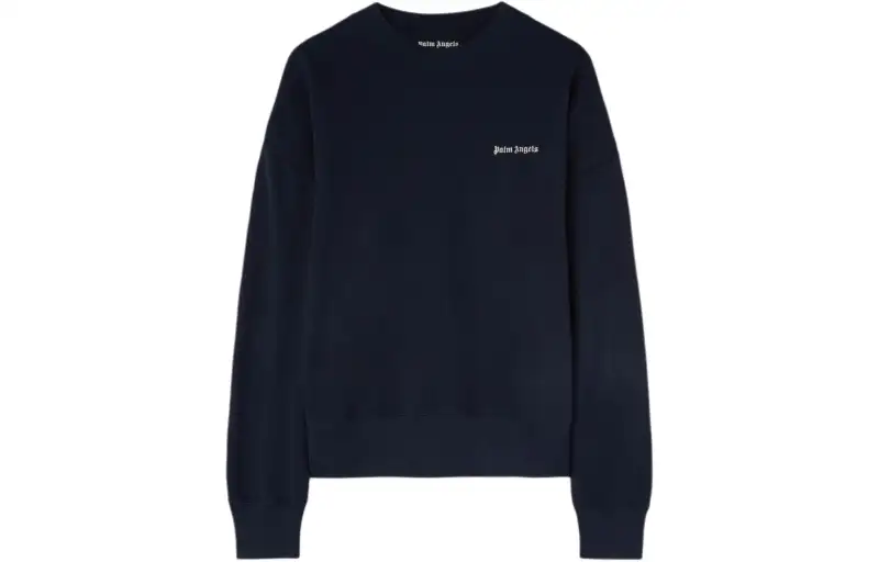 Palm Angels logo-print cotton sweatshirt