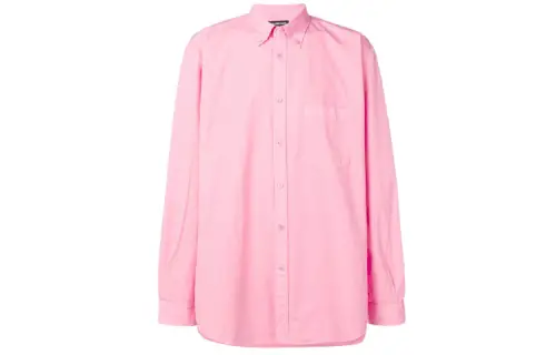 Balenciaga Shrunken Button Down Shirt