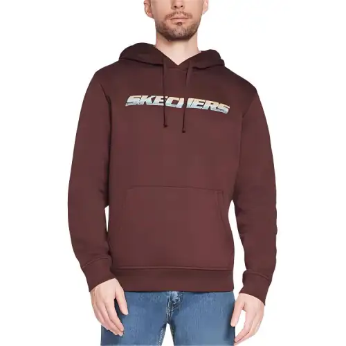 Skechers Heritage Grid Sweatshirt Men's Dark Red