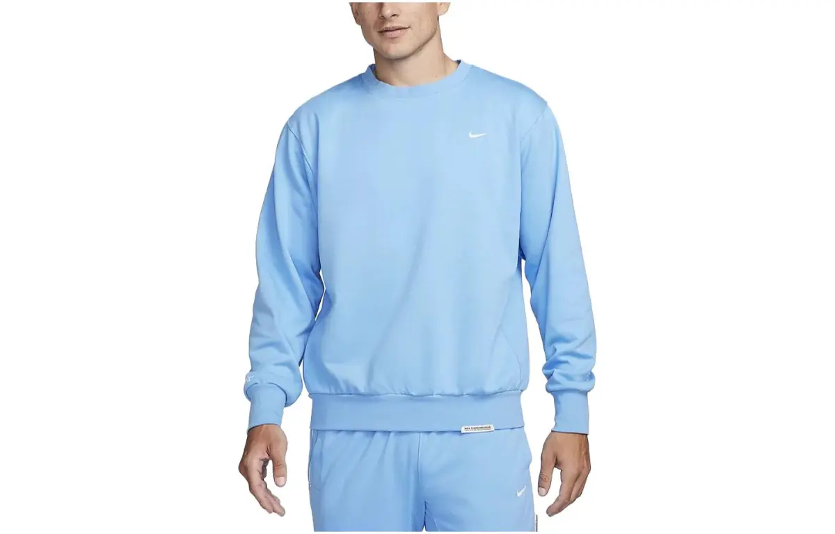 Nike Sweatshirts Men's University Blue Crew Neck Moderate Regular