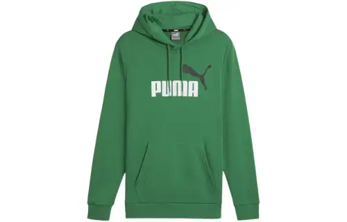PUMA Sweatshirts Men's Green Hooded Moderate Other