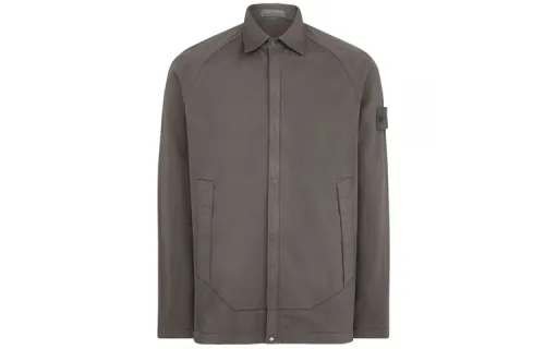 STONE ISLAND Shirt Men's Smoke Gray Mixed Color