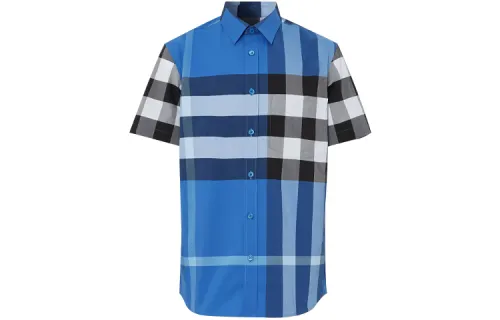 Burberry Shirt Men's Dark Sky Blue