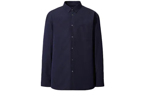 UNIQLO Jil Sander Shirts Men's Navy Blue Moderate Other