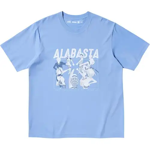 UNIQLO x HAIZEIWANG,LIANMINGKUAN T Shirt Unisex Blue